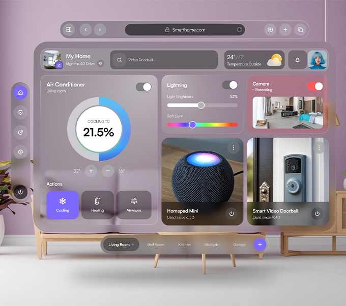 Smart home automation