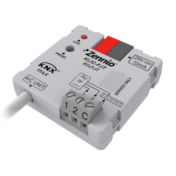 Zennio KLIC-FJT KNX gateway for Fujitsu air conditioning