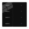 dhON-black-4-gang-MAIN dhON Smart Wall Switch with LED Display