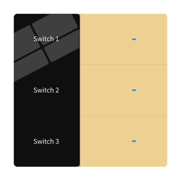 dhON-gold-3-gang-MAIN dhON Smart Wall Switch with LED Display