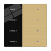 dhON-gold-4-gang-MAIN dhON Smart Wall Switch with LED Display