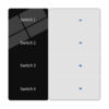 dhON-white-4-gang-MAIN dhON Smart Wall Switch with LED Display