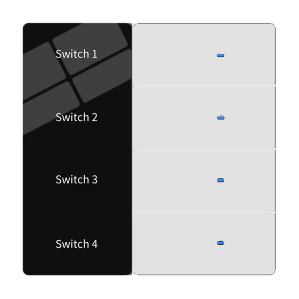 dhON Smart Wall Switch with LED Display